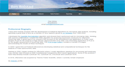 Desktop Screenshot of bmbolstad.com